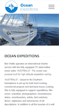 Mobile Screenshot of ocean-expeditions.com